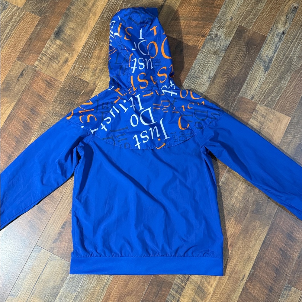 Nike Boys Sportswear Windrunner JDI Jacket XL (18/20) - Blue/Orange - Picture 5 of 6